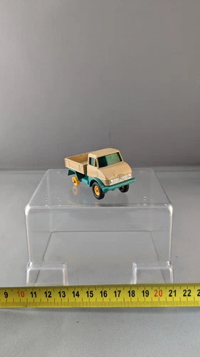 Lesney Matchbox Series Die-cast Toy Car - Unimog - Green Tan - No 49