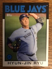 2021 Topps Update Series 1986 35th Anniversary Hyun-Jin Ryu Toronto Blue Jays
