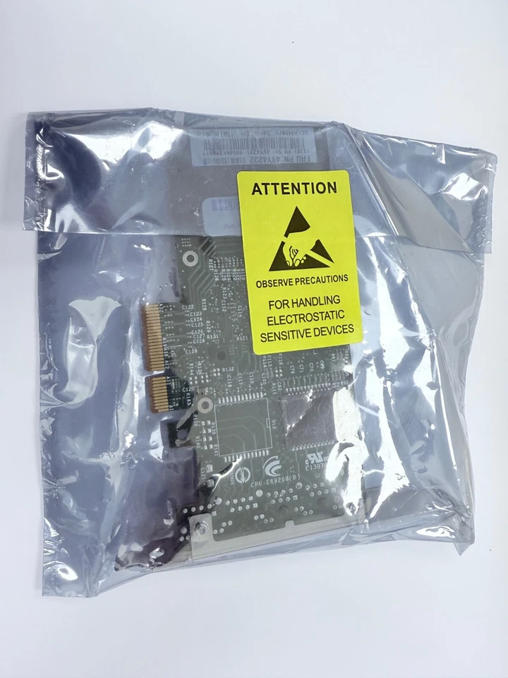 NEW IBM Intel I340-T2 Dual-Port 1GB Network Server Adapter 49Y4232 FH Bracket - Image 2 of 4