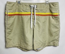 Old Navy Mens Size L Multi Color Polyester Mesh Lined Board Shorts Swim Trunks