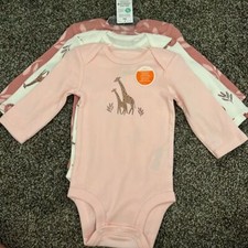 3-pack of long sleeve bodysuits