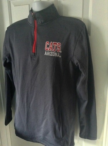 Arizona Wildcats 1/4 Zip Men's Pullover Jacket Size : Small (34/36) - Picture 3 of 4