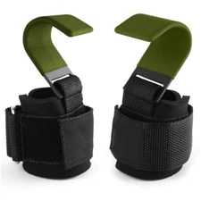 Power Wrist Straps Hand Grip Support for Deadlifts Pull Ups Shrugs Gym Gloves