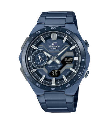 Casio Edifice Herrenuhr Solar Blau Bluetooth  10BAR ECB-2200CB-2AEF