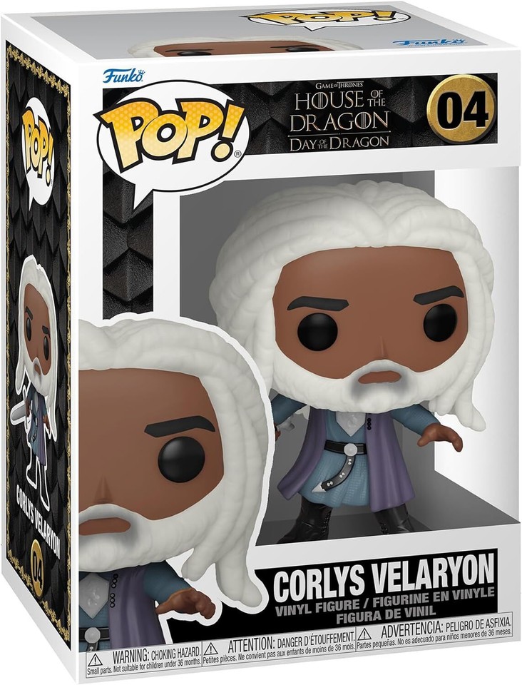 Funko Pop! TV: HotD - Lord Corlyss - Corlys Velaryon - House of The Dragon- Figura de Vinilo Coleccionable - Idea de Regalo - Mercancia Oficial - Juguetes para Niños y Adultos