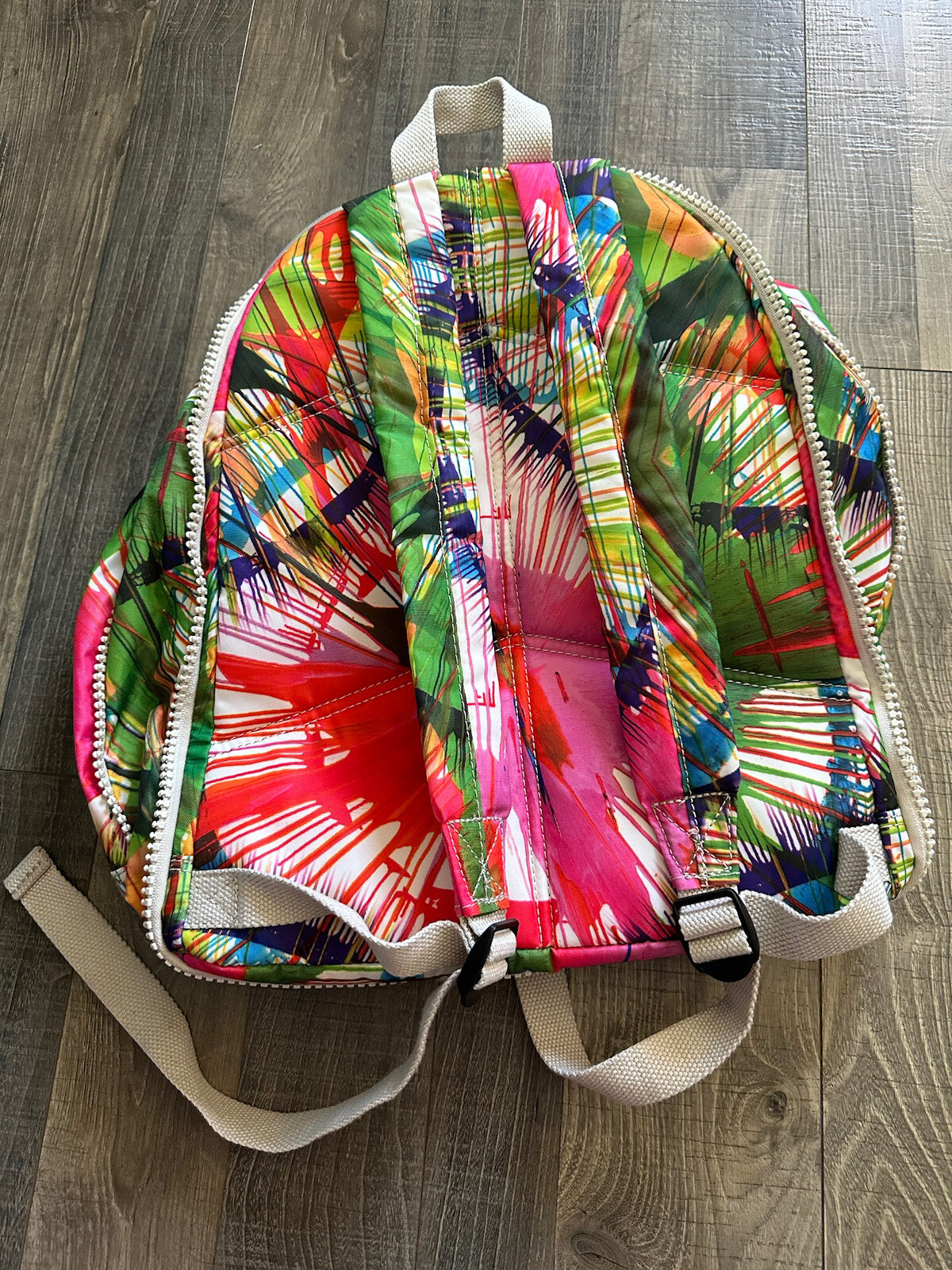 Kipling 3-Compartment Multicolor Expandable Backp… - image 6