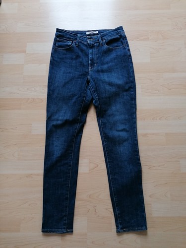 Levis 521 High Rise Skinny 30, Damen Jeans Original, dunkelblau - Bild 2 von 4