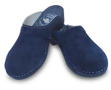 Schweden Holz Clogs Holzschuhe Sandalen Velou...