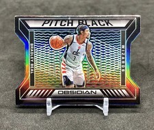 2020-21 Obsidian Bradley Beal PITCH BLACK /25 GREEN ELECTRIC ETCH PRIZM SSP #23