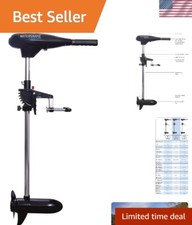 Custom Speed Electric Trolling Motor with Telescopic Shaft - Angler's Choice