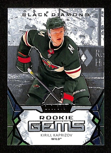 2020-21 Upper Deck Black Diamond Gems #'d/399 Kirill Kaprizov #RG-KK Rookie RC