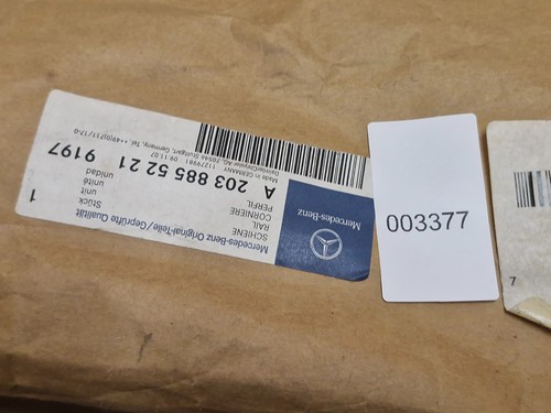 Moldura parachoques trasero derecho mercedes clase c w203 cupé 02-08 a2038855221 - Imagen 5 de 10