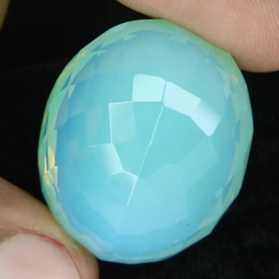 AAA+ Large Ethiopia Wela Opal 87.35 Ct. Oval Cut Loose Gemstone Gift for Women - Image 4 of 4