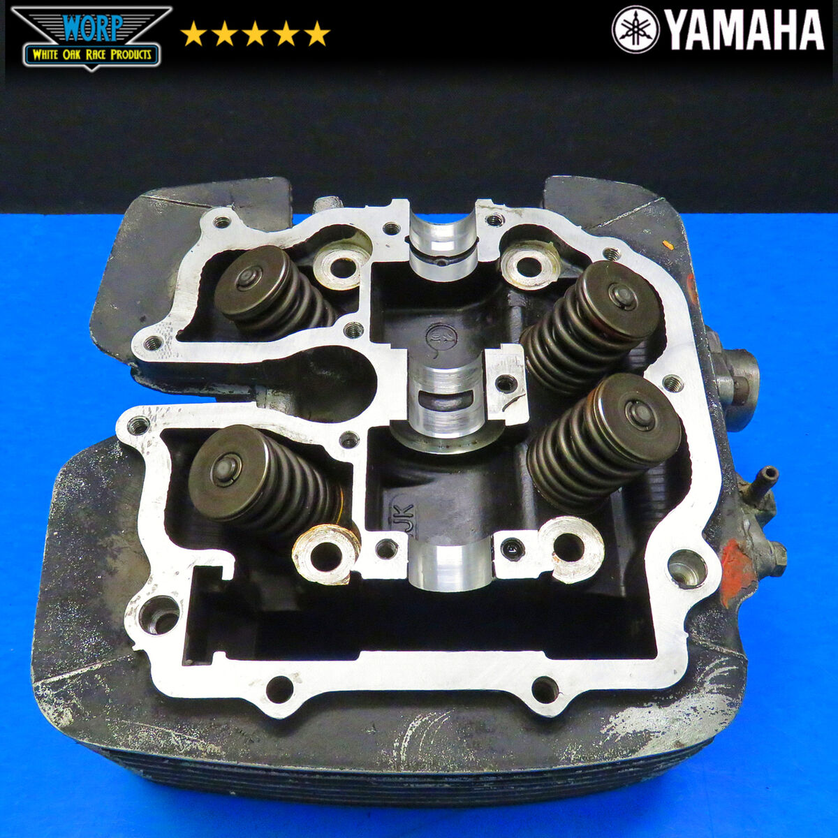1989 YAMAHA XT600 ENGINE CYLINDER HEAD TOP END 1WN-11101-01 1989 YAMAHA XT600 ENGINE CYLINDER HEAD TOP END 1WN-11101-01