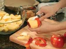 Rada R102 Peeling Paring Knife Made USA kitchen cutlery L/R handed sharp blades