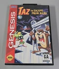 X-46 VINTAGE ORIGINAL SEGA GENESIS GAME TAZ IN ESCAPE FROM MARS WITH BOX