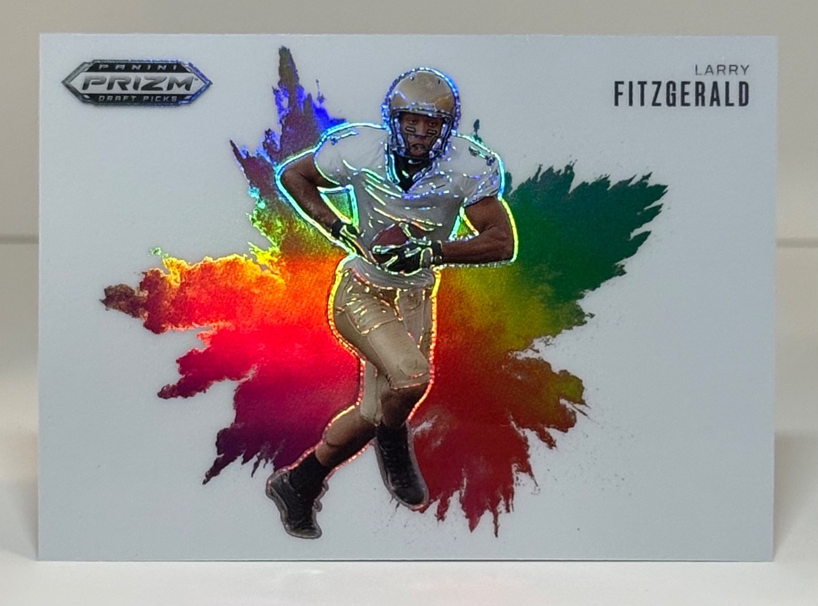 2025 Panini Prizm Draft Larry Fitzgerald Horizontal Color Blast Case Hit (D9420