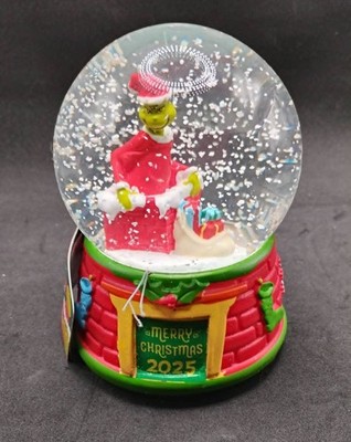 Dr. Seuss ''Merry Grinchmas'' The Grinch & Max Music Holiday Snow Globe Works 2025