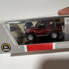 1/64 Paragon 2014 Toyota Land Cruiser LC71 (Red) Diecast Car Model PA-55565