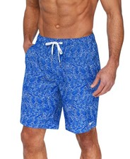 Reebok Men's Mini Wave 9" Core Volley Swim Shorts L