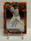 2024 Bowman Chrome Sapphire Edition Dakota Jordan #CPA-DJ 1st Orange Auto /25