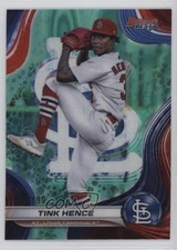 2024 Bowman's Best Top Prospects Aqua Lava Refractor /199 Tink Hence #TP-24 b4d