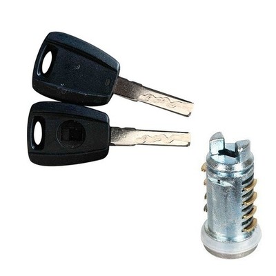 For FIAT 500 Panda 2 Punto Door Lock Cylinder & Keys Set Trusted Performance