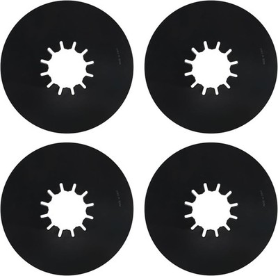 5th Wheel Hitch Lube Plate 10 Inch Black - Non-Grease PTFE Style Low Friction Di