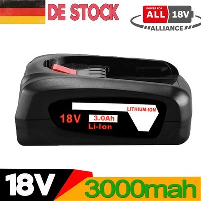Akku für Bosch 18V Li-ion 3.0Ah 2 607 330 040 2 607 336 039 AHS 48 Li Trimmer