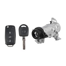 IGNITION STARTER SWITCH STEERING LOCK BARREL & KEY FOR VW CADDY MK3 EOS GOLF-MK5