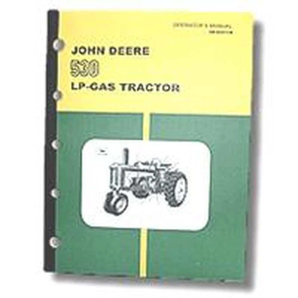 R5499 Operators Manual Fits John Deere