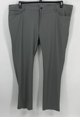 Kenneth Cole Awearness Dress Pants Mens 44x30 Gray Stretch Tech 5 Slim Fit  | eBay