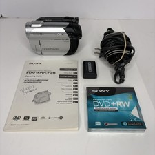 Sony DCR-DVD108 DVD Handycam Camcorder 40x Optical Zoom with Battery Charger