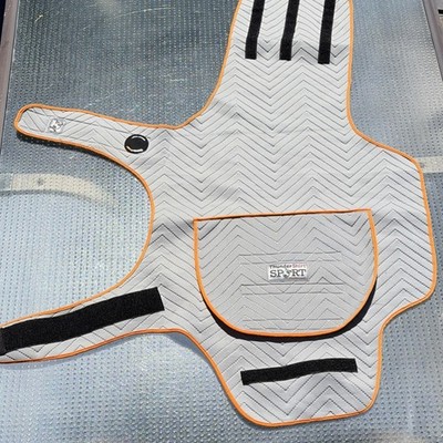 ThunderShirt Sport Dog Anxiety Calming Vest XL Gray/Orange/Black Washable