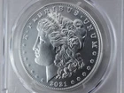 NobleSpirit 2021 S Morgan Silver Dollar 100th Anniv. Advanced Release PCGS MS70