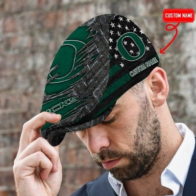 Oregon Team Ducks Jeff Cap NCAA Driver Cap NCAA Golf Cap NCAA Flat Cap for Men