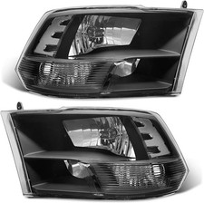 Headlights Assembly for 2009-2018 Dodge Ram 1500/2010-2018 Dodge Ram 2500/3500