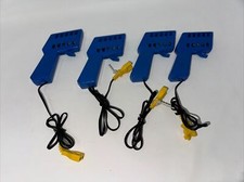 LOT OF 4 TYCO MATTEL BLUE HOT WHEELS SLOT CAR CONTROLLERS 1990s  VINTAGE