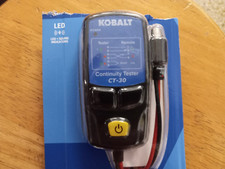 Kobalt Analog Continuity Tester Specialty Meter in Black CT-30 2545075