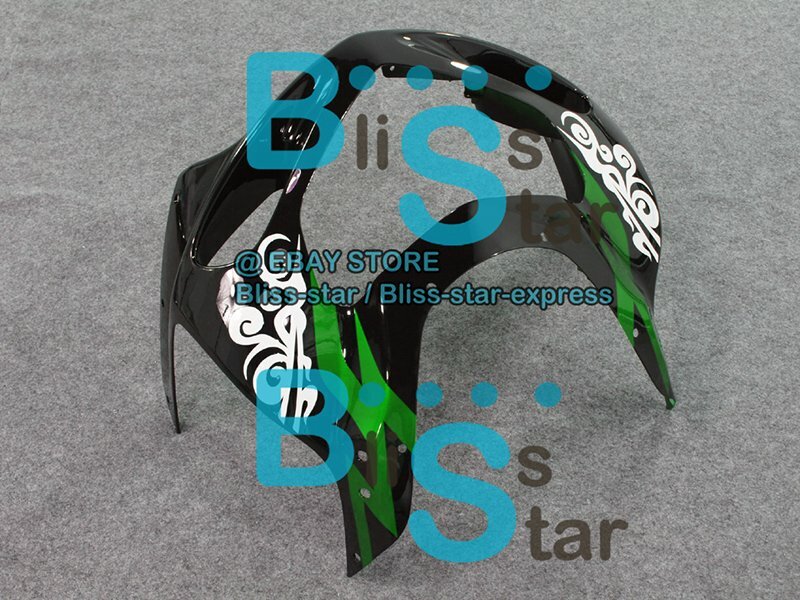 Black Glossy GSX-R600 Fairing Fit SUZUKI GSXR600 GSXR750 2002 2001-2003 59 A7 image