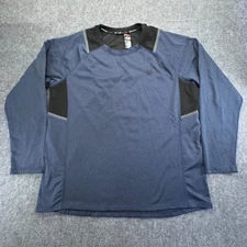 Spyder Active Shirt Mens L Midweight Long Sleeve Baselayer ProWeb Pullover