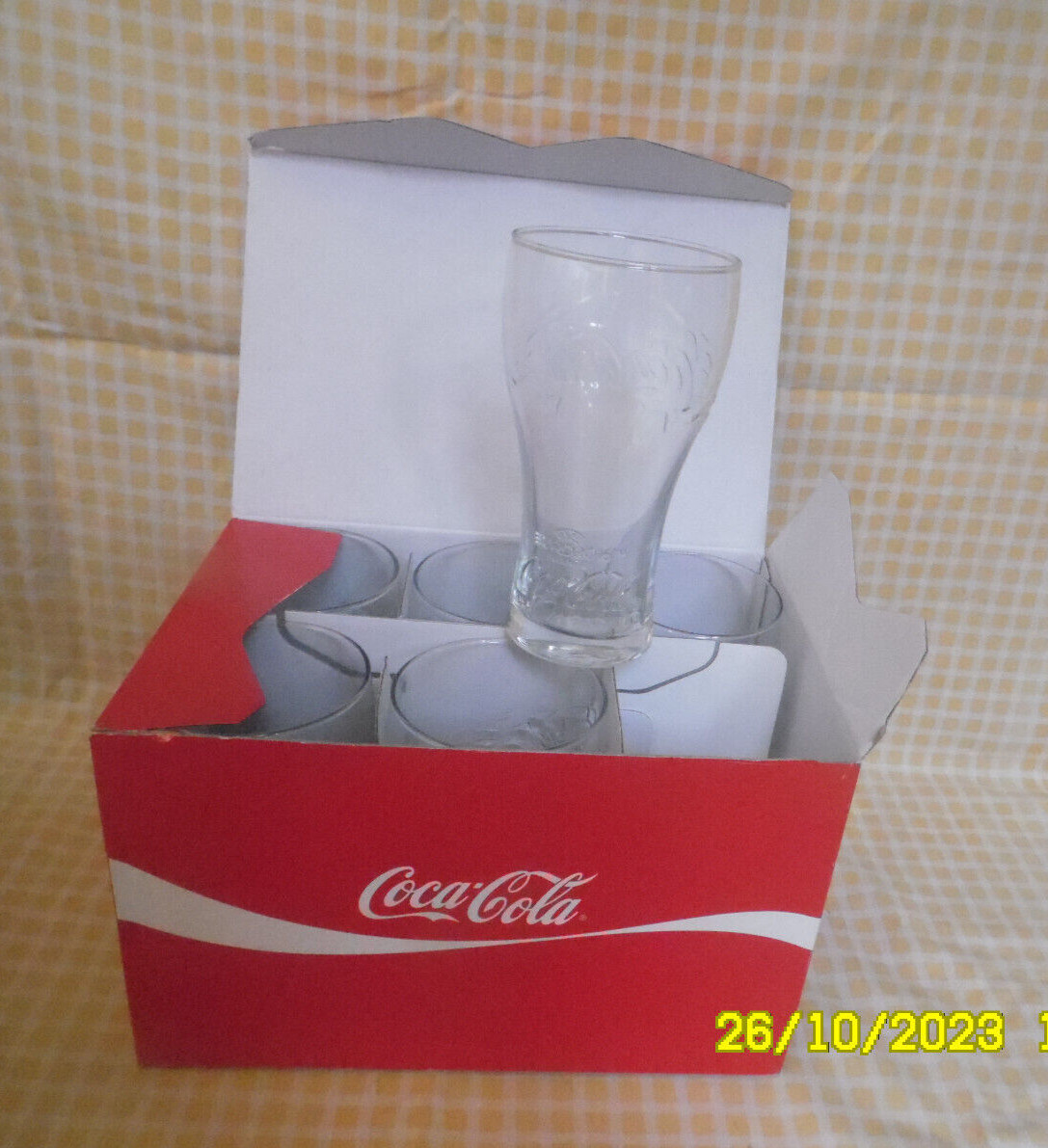 Verre Coca Cola Euro 2016 France coffret cadeau de 6 verres neufs pour collectionneur