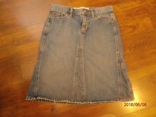 Gap Jeans Skirt Size 4 Very Good Condition