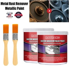 2× Car Anti-Rust Chassis Converter Water-Based Primer Metal Rust Remover 100ml