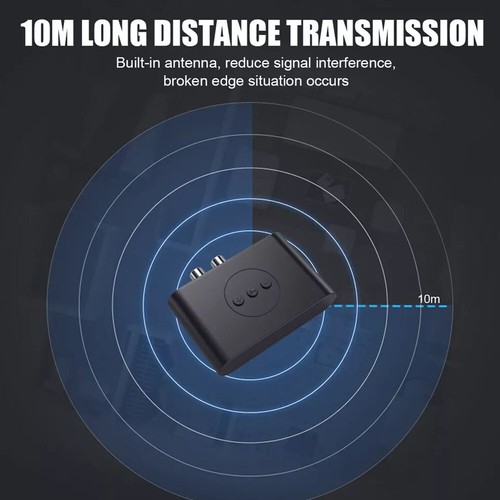 Bluetooth 5.2-Empfänger Kabelloser Stereo-Audio-Adapter 3 5-Mm-Klinke Aux ' - Photo 12/15