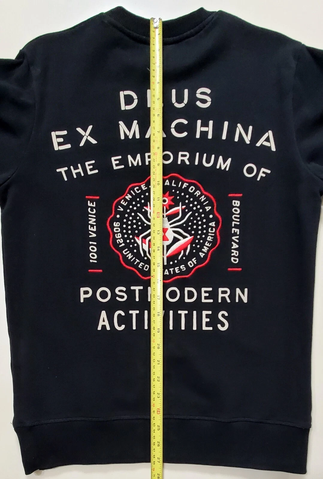 Deus Ex Machina Custom Motorcycles Graphic Print Sweatshirt Adult Sz S *Note image 8