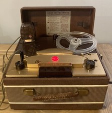 Vintage Rca Push Button Tape Recorder Model No. Srt-301 Tested Working