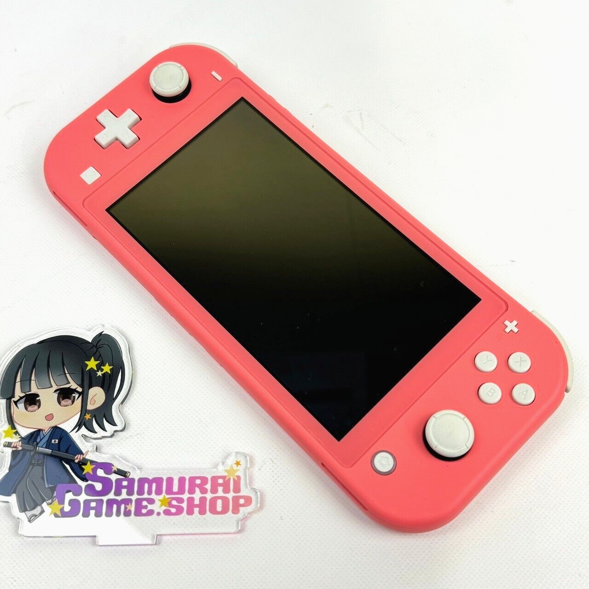 Refurbished Nintendo Switch Lite Coral Pink Console Only Region