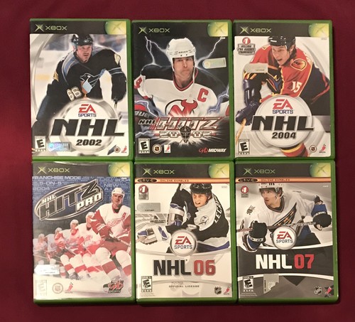 6 NHL XBOX Games See Description For Games What s Included 