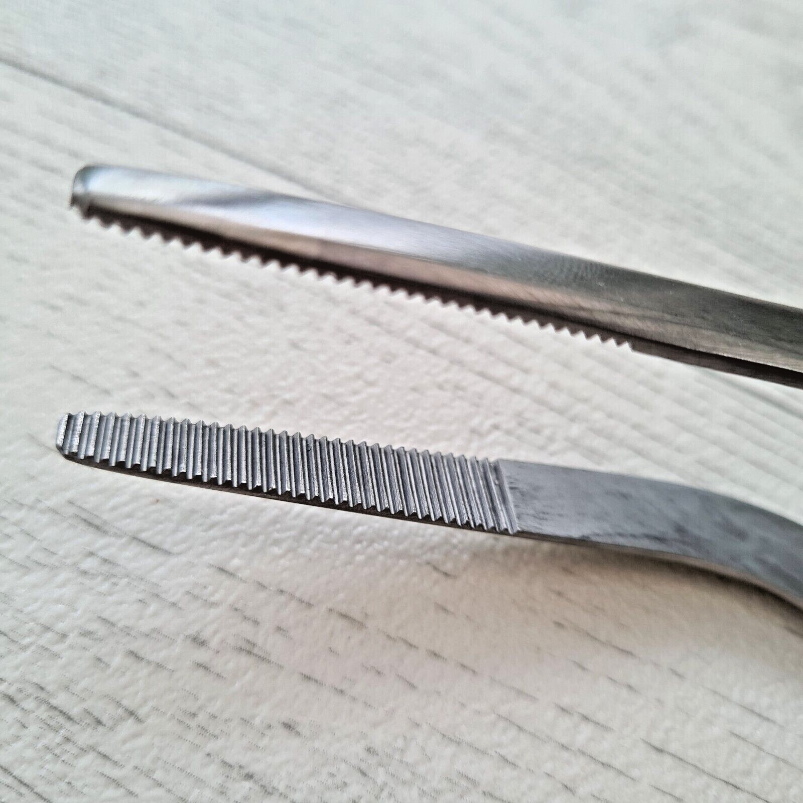 AQUARIUM LONG REACH TWEEZERS SET OF 2. curved and straight 45cm(18